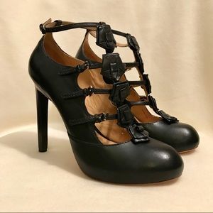 ✨EUC LAMB Caged Mary Jane Heels